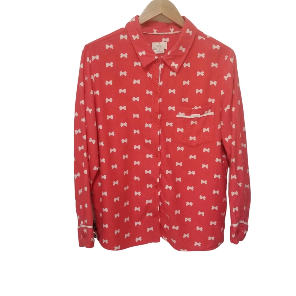 Kate Spade Pajama Top Size Large